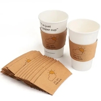 Vasos de Papel Desechables para Café con Logotipo Impreso Personalizado, Vasos de Papel para Bebidas Calientes y Frías de Grado Alimenticio para Fiestas, Comida para Llevar y Uso en Oficinas