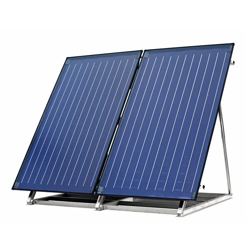 Солнечный плоский коллектор, разделенный солнечный водонагреватель с электрическим резервным