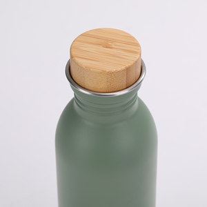 Botella <span class=keywords><strong>de</strong></span> agua <span class=keywords><strong>de</strong></span> acero inoxidable para ciclistas, recipiente <span class=keywords><strong>de</strong></span> agua estándar <span class=keywords><strong>de</strong></span> una sola pared, ideal para corredores, excursionismo, playa, pícnic, Camping, 18/8 - Product Image 5