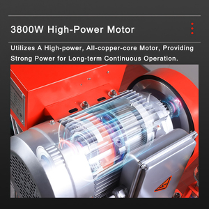 Máy cắt gạch đá hoa cương đa năng 3800W, độ chính xác cao, tự động hoàn toàn, chạy bằng mô tơ, dùng để mài - Product Image 3