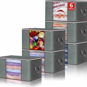 Classic Foldable Eco-Friendly Durable <b>Vacuum</b> Compression Storage <b>Bag</b> with Window for Quilt Clothes Bedding Wardrobe Use - Product Image 6