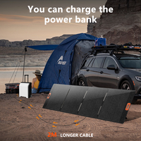 E-mingze avec Power Bank, fabricant de panneaux solaires, plaques solaires 400 Watts, pliable, fonctionne avec chargeur Ev, panneaux solaires