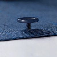 Ensemble de costume formel pour homme, bleu clair, à col cranté, en tissu TR à carreaux perlés, simple boutonnage