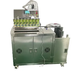 Simple operation semi-automatic small bag liquid washing liquid cooking oil filling machine