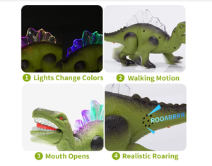 <span class=keywords><strong>Juguete</strong></span> de Dinosaurio Caminante, <span class=keywords><strong>Robot</strong></span> de <span class=keywords><strong>Juguete</strong></span> de Dinosaurio que Camina, Mueve la Boca, Ruga e Ilumina - <span class=keywords><strong>Juguete</strong></span> de Dinosaurio Electrónico para Niños y Niñas de 3, 4 y 5 Años - Product Image 4