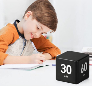 นาฬิกาจับเวลาแบบพับได้ Pomodoro Cube สำหรับนับถอยหลัง จัดการเวลา ทำงาน ศึกษา เด็กๆ ใช้กับ Google บริหารเวลา ทำอาหาร ครัว - Product Image 5
