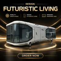 Expédition rapide – Nouvelle capsule hôtelière mobile créative d'extérieur 2025 la plus populaire – Maison préfabriquée OEM/ODM