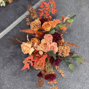 Les plantes vertes d'hortensia de <span class=keywords><strong>rose</strong></span> sèche vintage sont embellies pour la décoration de scène de mariage et la tenue d'événement de <span class=keywords><strong>campus</strong></span> - Product Image 3