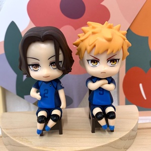 Set de 6 Figuras de Anime BLUE LOCK, 2 Estilos, Isagi Yoichi, <span class=keywords><strong>Bachira</strong></span> <span class=keywords><strong>Meguru</strong></span>, Chigiri Hyoma, Colección de Muñecos, Juguetes de Regalo - Product Image 4