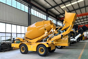 Nhà máy mới 4m ³ Công suất đầu ra slm4 mô hình mini tự tải Xe trộn bê tông - Product Image 3