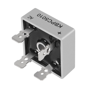 Diodo Rectificador de Puente KBPC5010 1000V 50A, Módulo Rectificador Monofásico de Onda Completa de CA a CC para Fuente de Alimentación y Electrónica - Product Image 6