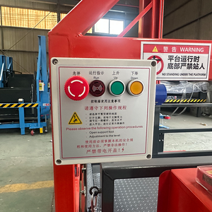 แท่นยกไฮดรอลิกแบบเคลื่อนย้ายได้สำหรับขนถ่ายสินค้าในตู้คอนเทนเนอร์  รับน้ำหนักได้ 2-3 ตัน ความสูงในการยก 1700 มม. - Product Image 6