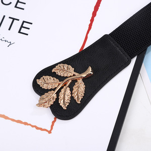 <span class=keywords><strong>Ceinture</strong></span> élastique pour <span class=keywords><strong>femme</strong></span> en alliage doré, motif branche d'arbre, vente en gros, directement de l'usine, pour robe décontractée, OEM ODM disponible - Product Image 3
