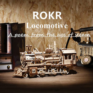 Robotime Rokr fai da te artigianato in legno LK701 muslim3d modello in legno giocattolo altri puzzle - Product Image 6