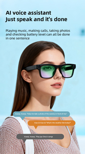 New WK103 Smart Glasses AI Assistant Real-time Translation IP45 Waterproof 290mAh Battery Type-C Charging Touch Control 1080P - Product Image 2