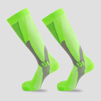 Chaussettes de sport en coton à logo personnalisé pour adultes et garçons, motif lettres sur le dessous, respirantes, unisexes, pour l'entraînement printanier et la randonnée