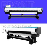 Impresora UV de Alta Precisión de 3.2m, de Rollo a Rollo, Equipada con 4 Cabezales I3200 U1, para Etiquetas en Rollo y Gráficos para Ventanas