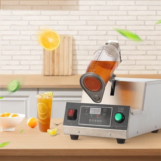 Commercial Automatic Bubble Tea Shaking Machine Stainless Steel Milk Tea Shaker For Boba Tea Shop