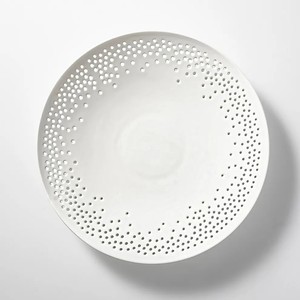 Novelty Ceramic Show Plate Hollow Dishes Restaurant Club Hotel <b>Dinnerware</b> Round Salad Sweet Dessert Cake Dining Serving Trays - Product Image 6