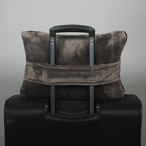 Taşınabilir özel 2 in 1 polar battaniye uçak battaniye yastık takımı yastık battaniye ile fabrika fiyat - Product Image 6