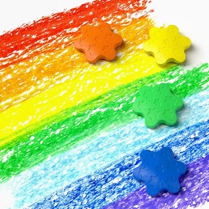 Crayones con Agarre de Palma, Crayones para Niños Pequeños, Fáciles de Sostener, <span class=keywords><strong>Lavables</strong></span> y Seguros para Niños - Product Image 6