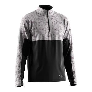 Jersey Floral Duradero para Hombre con Cuello Alto 1/4 para Entrenamiento y Uso Diario, Tejido Refrigerante - Product Image 3