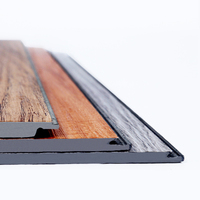 Revêtement de sol en vinyle de luxe moderne SPC LVT LVP de 6 mm, haute résistance à l'usure, imperméable, écologique, antidérapant, installation facile par clic