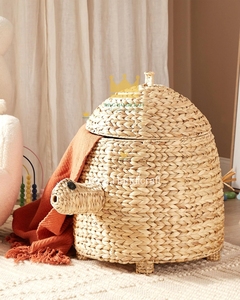 Panier de rangement moderne en jacinthe d'eau naturelle fait main pour chambre d'enfant et salle de bain – Prix de gros – Offre spéciale - Product Image 5