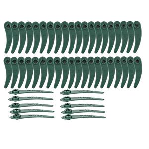 Replacement Lawn Mower Parts 50 pack F016800372 Trimmer Blades 26CM for Bosch ART 26-18 LI 083-B3-0009 /ART 23-18 LI <b>Garden</b> <b>Tool</b> - Product Image 1