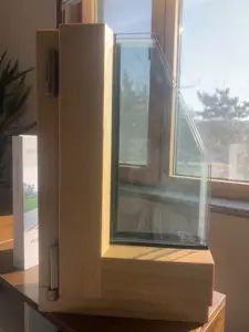 Penjoy Modern Design Triple Tempered Glass Double Glazed Fenster Passive House