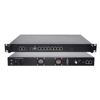 IMOD60 16 Kanallı HLS/SRT/RTMP/HTTP/UDP IP'den DVB-C QAM Modülatöre Dönüştürücü, İnternet Akışlarını Koaksiyel RF'ye Çevirerek Otel CATV Başucu Sistemleri için Uygundur