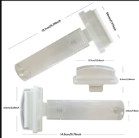 Lot de 10 stylos vides géants à pointe de 50 mm, type MakerPen et MarkerPenFlet, avec valve vide pour recharge et dessin sur mur