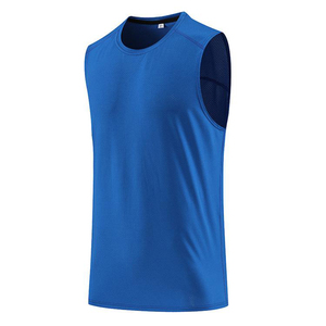 เสื้อกล้ามผ้าฝ้าย100แนวสตรีทแวร์แขนกุดเสื้อกล้ามซักกรดแนววินเทจออกแบบโลโก้ได้ตามต้องการ - Product Image 2