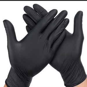 Gants industriels noirs d'examen jetables 3Q Gants médicaux chirurgicaux en <span class=keywords><strong>nitrile</strong></span> de 12 pouces à usage unique de haute qualité - Product Image 3