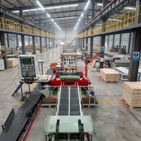 Mesin Pemotong Kayu Rotary 4400mm untuk Pengelupasan Veneer Kayu dengan PLC & Motor untuk Pemotongan Kayu Lapis Presisi Tinggi