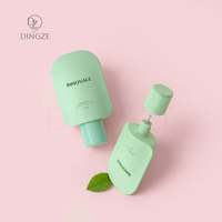 Crème solaire pour le visage en tube 30 ml 50 ml Logo personnalisé Contenant cosmétique pour crème solaire Tube en plastique Crème solaire résistante au soleil Bouteille de crème