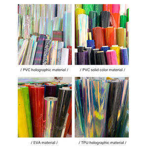 Sacs de plage imperméables holographiques, sacs de shopping, fabricants de sacs en PVC transparent, sacs personnalisés transparents avec logo - Product Image 6