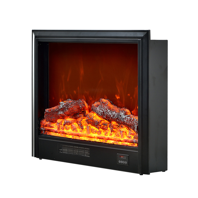 Luxury Electric Fireplace for Indoor Use Wall Mounted Remote 30" 40" 48" 60" 72" Sizes for Households Hotels Battery Powered