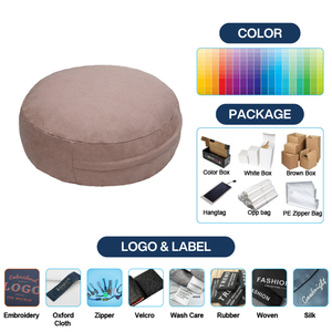 Подушка для медитации под заказ, подушка из хлопка, толстая Подушка для пола, подушка для сидения, премиум-класса, для йоги, для гостиной, татами - Product Image 2