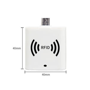 Lector <span class=keywords><strong>RFID</strong></span> UHF Portátil de 860 960Mhz 0.5M USB Tipo-C OTG para Teléfono Móvil - Product Image 1