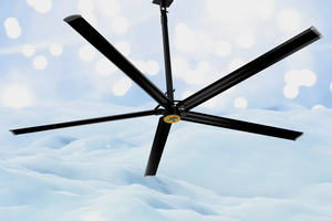 Ventilador de Techo Industrial HVLS sin Engranajes de 20 Pies para Almacenes, Fábricas, Aeropuertos y Grandes Espacios, Alto Flujo de Aire, Ahorro de Energía - Product Image 5