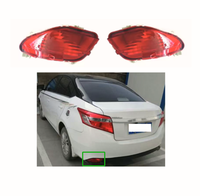 Feu antibrouillard arrière Lingt pour Toyota Vios 2014 2015 2016 Feu de pare-chocs arrière 81590-0D080 81590-0D110
