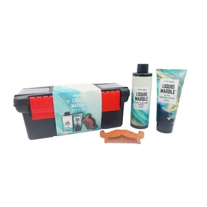 Borsa da viaggio di alta qualità Kit di strumenti per la cura della pelle Set regalo per il bagno crema per le mani Gel doccia Set di lozioni per il corpo