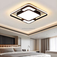 Plafonnier LED moderne avec acrylique et fer Construction 6000K Daylight Rating pour le salon