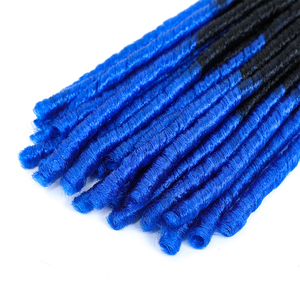 12 pulgadas de fibra sintética Crochet ébano Nina Lily suave temor cerradura de pelo - Product Image 3