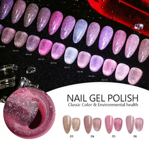 YDC Großhandels lieferant 12 Farben Nagel gel politur Nude Skin Disco Gel