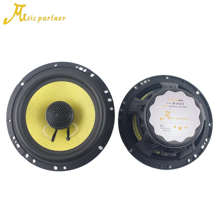 Oem Fabriek 25 Mm Spreekspoel 14.1 Oz Magneet 6.5 Inch Full Range Speakers 2 Weg Coaxiale Auto Luidspreker Audio M-65A3