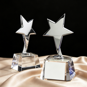 Venta Directa de Fábrica de Trofeos de Cristal para Niños con Diseño de <span class=keywords><strong>Estrella</strong></span> de Cinco Puntas y Artesanía en Cristal, Perfectos para Baile - Product Image 5