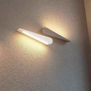 Lampe murale extérieure moderne en forme de boussole d'avion, étanche, BL-107, pour cour, mur extérieur, allée - Product Image 1