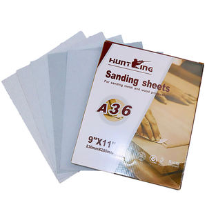 Feuilles abrasives étanches électro-revêtement anti-colmatage, grain 1200, 9x11 pouces, pour <span class=keywords><strong>ponçage</strong></span> à sec et polissage fin - Product Image 3